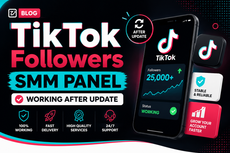 TikTok Followers SMM Panel - Working after update